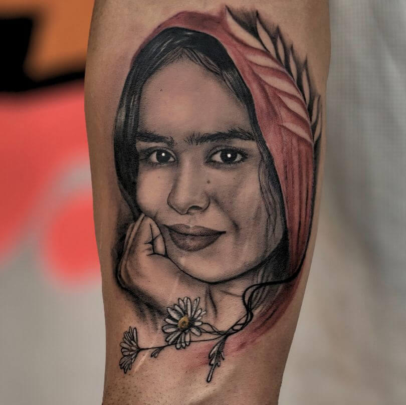 Portrait tattoo